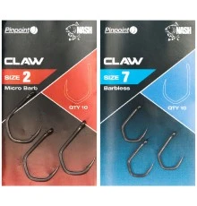Крючки Nash Pinpoint Claw Micro Barbed Size 10