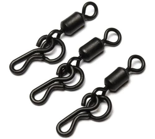 Вертлюг с кольцом и быстросъемом Nash Quick Change Drop Off In Line Swivel