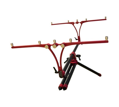 Род-под на четыре удилища Meccanica Vadese Technick 4 Rods Black / Red