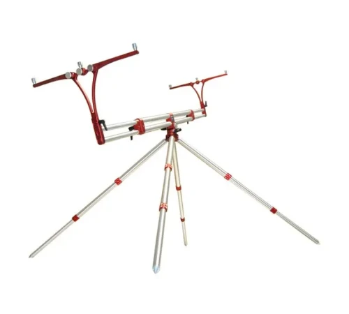 Род-под на три удилища Meccanica Vadese Revolution 3 Rod Steel / Red