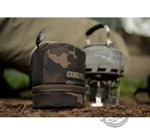 Чехол для газового баллона Korda Compac Gas Canister Jacket Dark Kamo