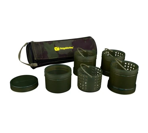 Модульные баночки для насадок Ridge Monkey Modular Hookbait Pots Camo