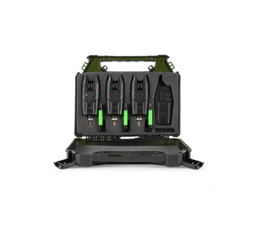 Сигнализаторы полевки на 3 удилища Korum KBI-R 3-Rod Alarm Presentation Set