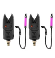 Сигнализаторы полевки на 2 удилища Korum KBI-R 2 Rod Alarm Presentation Set