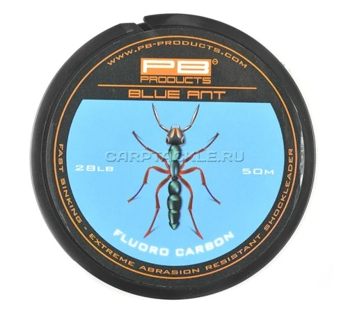 Шок-лидер PB Products BLUE ANT Fluoro Carbon 28lb 50m