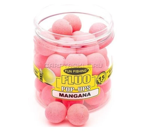 Плавающие бойлы Fun Fishing FLUO Mangana Pop-Ups