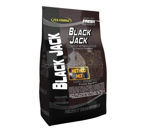 Прикормочная смесь Fun Fishing Method Mix Black Jack 2.5kg