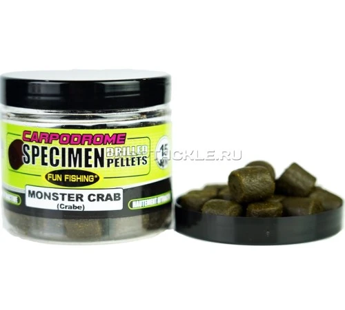 Насадочный пеллетс Fun Fishing Specimen Drilled Pellets 80g