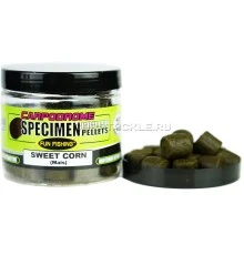 Насадочный пеллетс Fun Fishing Specimen Drilled Pellets Sweet Corn 15мм 80г