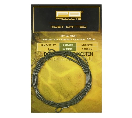 Противозакручиватель PB PRODUCT DT Loaded Leader Weed 100cm