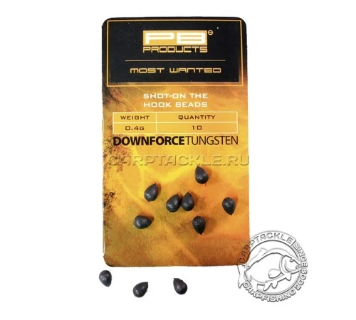 Бусина утяжелённая для крючка PB Products Downforce Shot on the hook bead 0,4g