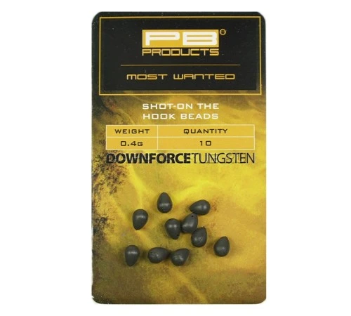 Бусина утяжелённая для крючка PB Products Downforce Shot on the hook bead 0,4g