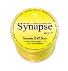 Леска Katran Synapse Neon 1500м 3,95кг/0,215мм Желтая