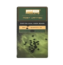 Бусина-стопор для крючка PB Products Easy-On Oval Hook Beads DBF