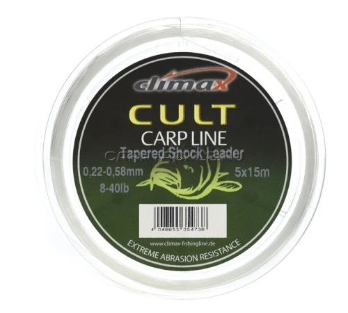 Моно-лидер конусный Climax CULT Tapered Shock Leader