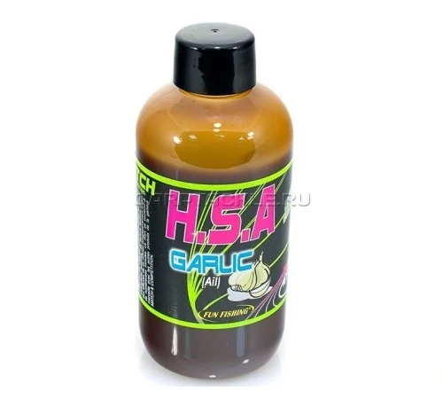 Высокоаттрактивный ликвид Fun Fishing H.S.A. Crab & Garlic 200ml Краб и Чеснок