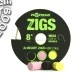 Набор готовых поводков для ловли на zig-rig Korda Ready Zigs