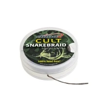 Ледкор без сердечника Climax CULT Snake Braid 40lb 10m weed 