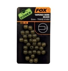 Бусины с внутренним конусом FOX EDGES TAPERED BORE BEADS 6mm