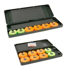 Магнитная поводочница с дисками Fox F-Box Magnetic Disc & Rig Box System