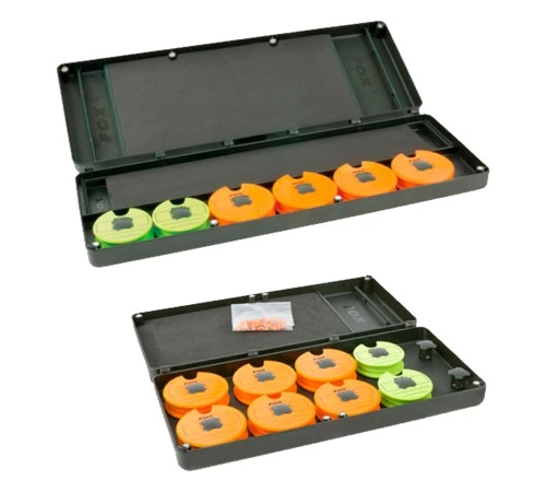 Магнитная поводочница с дисками Fox F-Box Magnetic Disc & Rig Box System