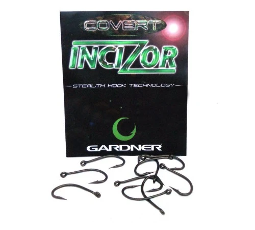 Крючки карповые размер №8 Gardner Covert Incizor