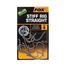 Крючки Fox Edges Stiff Rig Straight