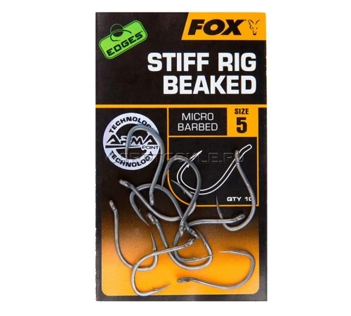 Крючки Fox Edges Stiff Rig Beaked
