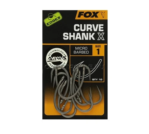 Крючки Fox EDGES Curve Shank X