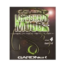 Крючки Gardner Covert Longshank Mugga