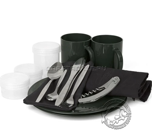 Термо-сумка со столовыми пренадлежностями Fox R-Series Cooler Food Bag Two Man