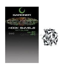 Вертлюг Gardner Covert Hook Swivels №20