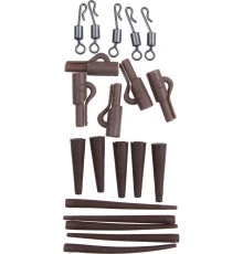 Набор для оснасток Gardner Covert Clip Kit Session Pack BROWN 5шт