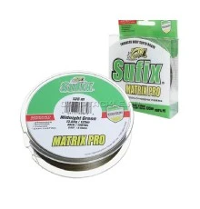 Леска плетенная зеленая 100м 0.10мм 4.5кг Sufix Feeder braid Gore