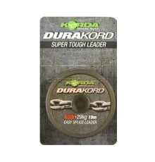 Плетеный лидер Korda Dura-Kord Dyneema Easy Splice 65lb 15м