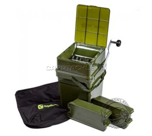 Круша с ведром со съемными модулями Ridge Monkey Advanced Boilie Crusher