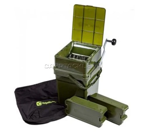 Круша с ведром со съемными модулями Ridge Monkey Advanced Boilie Crusher