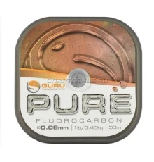 Поводковый материал Guru Pure Fluorocarbon 0.08мм 1lb