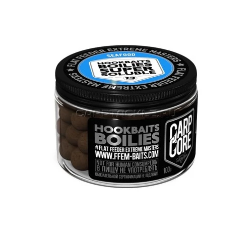 Бойлы растворимые FFEM Super Soluble HNV Boilies Seafood 13mm 100ГР