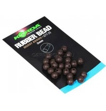 Бусина резиновая Korda Rubber Bead Brown 5mm