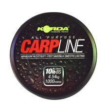 Леска зеленая 0,30мм 1000м Korda Carp Line