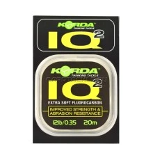 Поводковый материал Korda IQ2 Fluorocarbon 12lb 20m