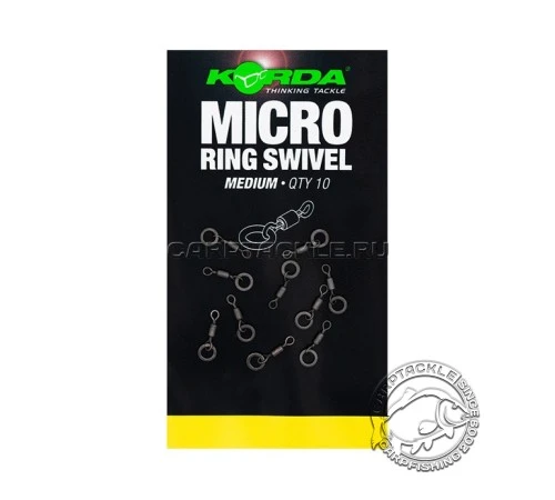 Вертлюг с кольцом Korda Micro Rig Ring Swivel