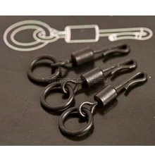 Вертлюг с кольцом и быстросъемом Korda Quick Change Ring Swivel №11