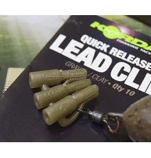 Безопасная клипса Korda Quick Release Clip Clay-Gravel