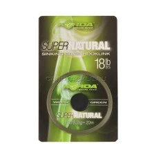 Поводковый материал Korda Super Natural Weedy Green 18lb
