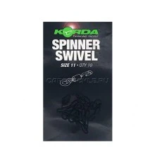 Вертлюг с кольцом и быстросъемом Korda Spinner Ring Swivel №11