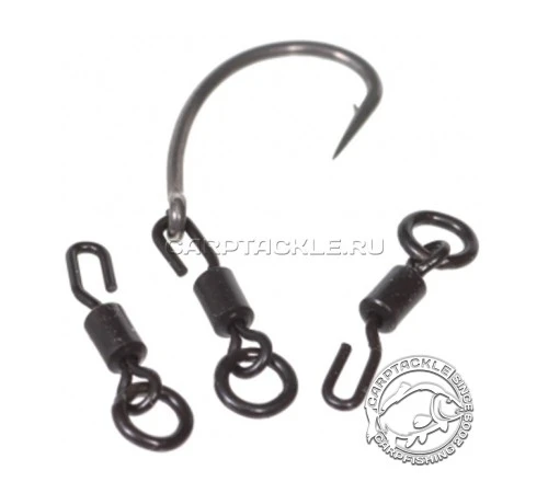 Вертлюг с кольцом и быстросъемом Korda Spinner Ring Swivel №11