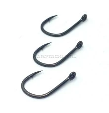 Крючки карповые черный никель Hayabusa K-1 XS