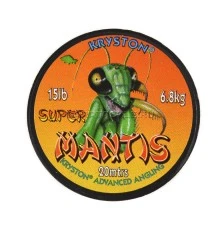 Поводковый материал Kryston Super Mantis Hybrid Ultra Braid Green 15LB